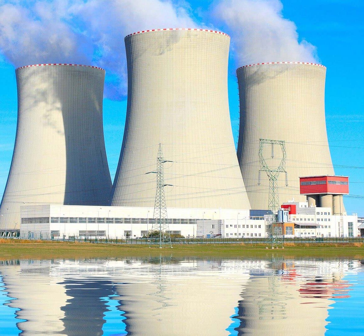 Nuclear power plant.